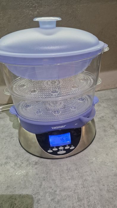 Sprawny parowar Zelmer 3 poziomy