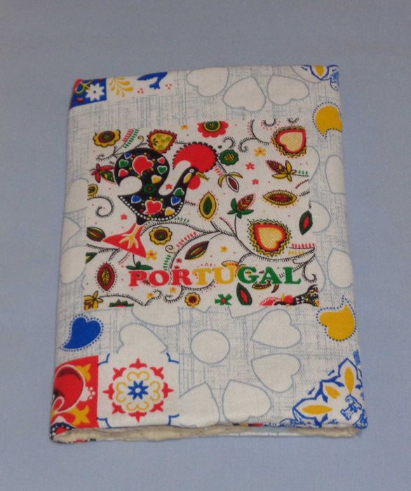 Capa para livros em tecido modelo 92 (NOVA)