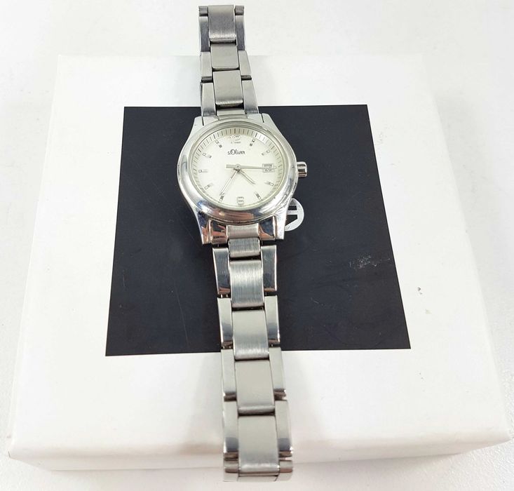 Stylowy zegarek S. OLIVER 9296 wodoodporny