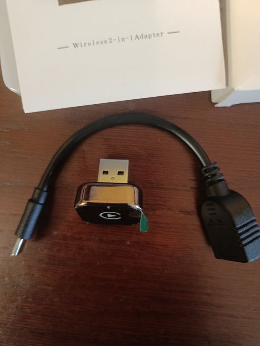 Adapter 2w1 samochodowy