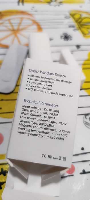 Sensor de segurança.
