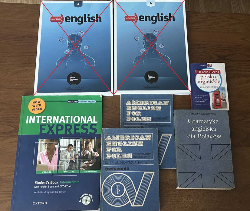 Nauka angielskiego - książki i płyty [zestaw lub wybrane tytuły]