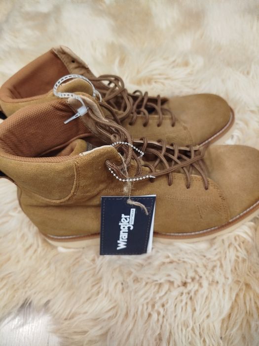 Buty Wrangler skórzane z USA