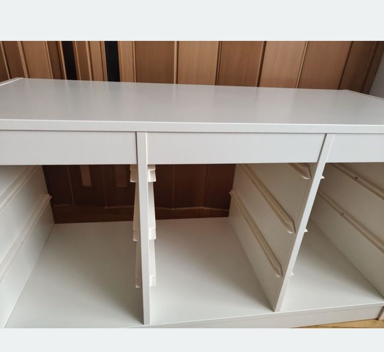 Szafka półka regał trofast Ikea biały potrójny biały