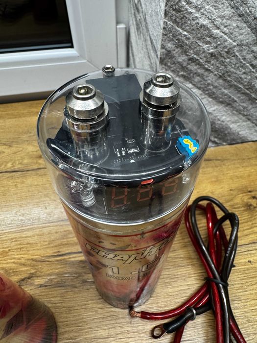 kondensatory car audio phantom 1 farad + przewody
