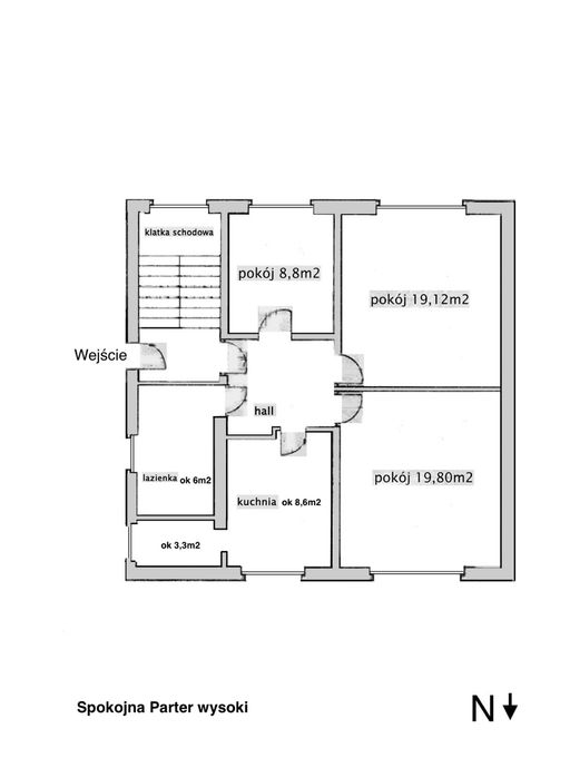 pokoj 20m2 dla kobiety, room 20m2 for a lady