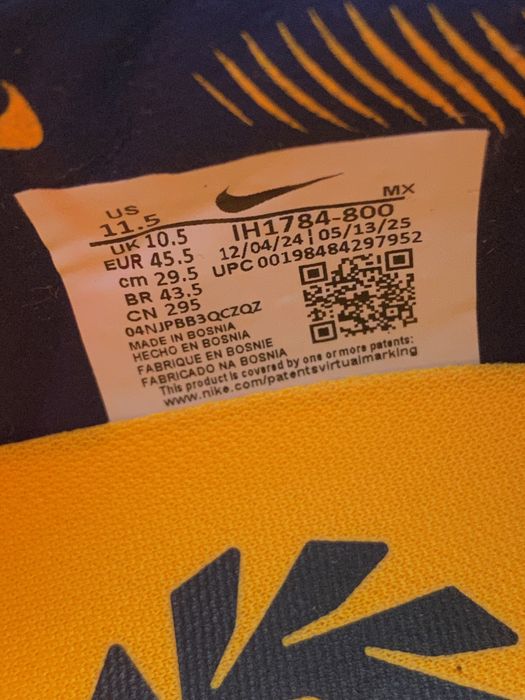 Nike Phantom ELITE AG професійні оригінальні нові футбольні бутси з сумочкою 45.5 розмір найк