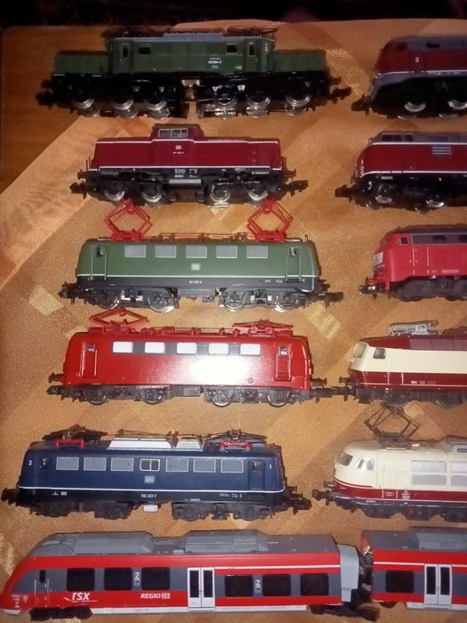 Lokomotywa Elektrowóz Diesel Wagony Fleischmann skala: N Idealny stan