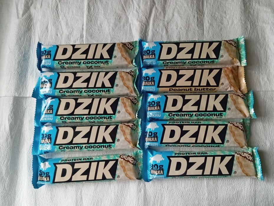Dzik baton kokosow 10 szt.