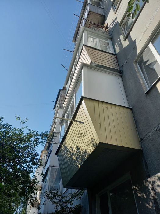 Зовнішня та внутрішня обшивка балкону,лоджія.криші