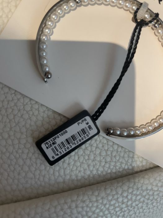Viceroy pulseira em aço e pérolas