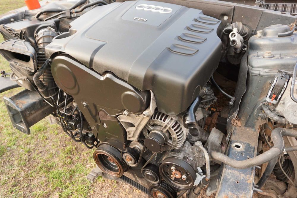 Audi a5 8T 8T3 2.0 Tdi kompletny silnik osprzęt wtryski turbina CAHA *