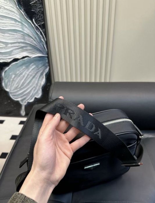 Prada NYLON BAG сумка мужская чолвіча месенджер через плечо прада