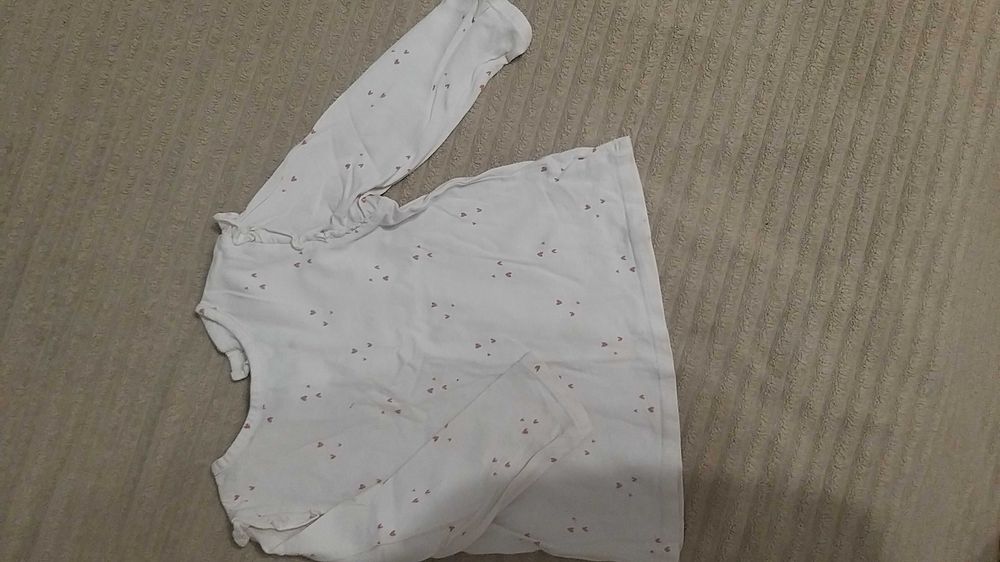 Футболка з довгим рукавом для дівчинки