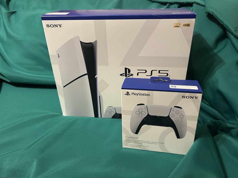 Консоль PlayStation 5 Slim (CFI-2016) + Бездротовий контролер