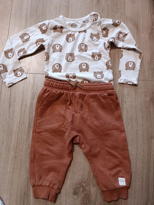 Komplet body, spodnie Smyk, Cool Club 74, bliźniaki