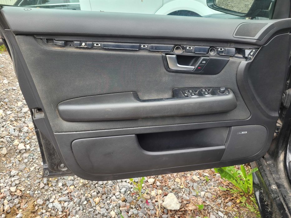 Boczki Drzwi Tapicerka Komplet Audi A4 B7 B6 Soul Maskownice BOSE Speed S-Line