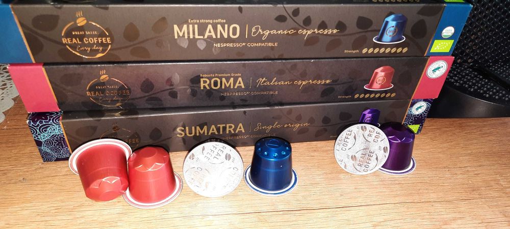 Kapsułki do Nespresso zestaw6  Real Coffee