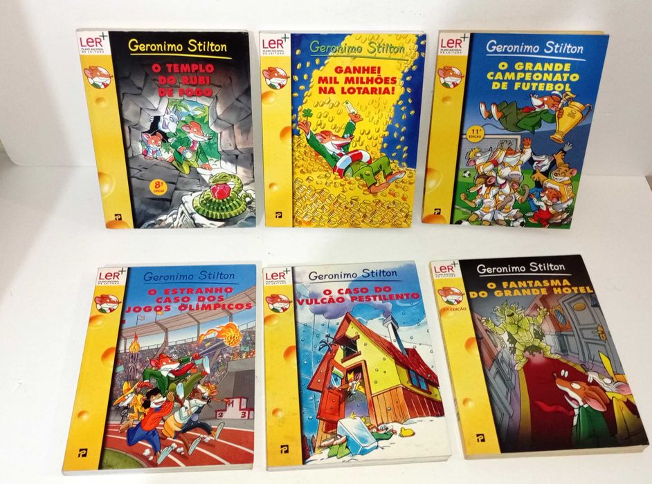 Livros do Gerónimo Stilton - mais nas restantes fotografias