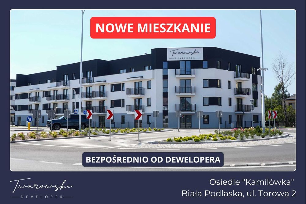 Nowe mieszkanie na osiedlu Kamilówka (ul. Torowa 2) - bezpośrednio od dewelopera