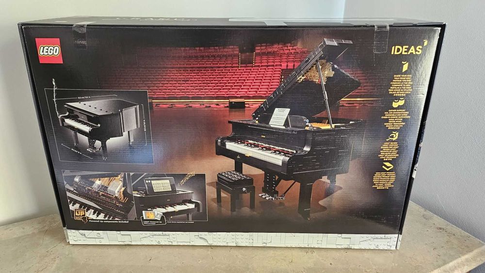 LEGO Ideas 21323 Piano de Cauda, 3662 peças, App LEGO Powered Up