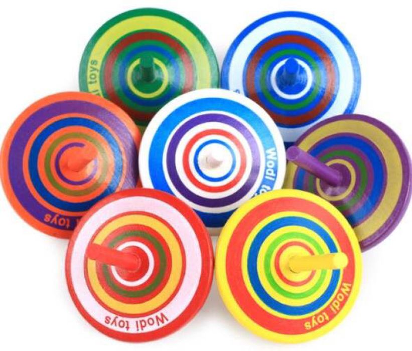 Дзиґа юла волчок дерев’яна