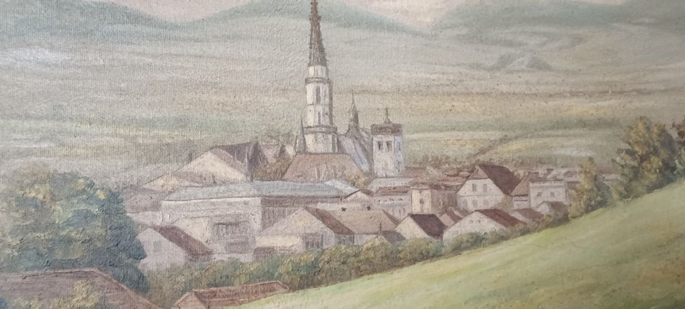 Stary obraz olejny Ząbkowice Śląskie