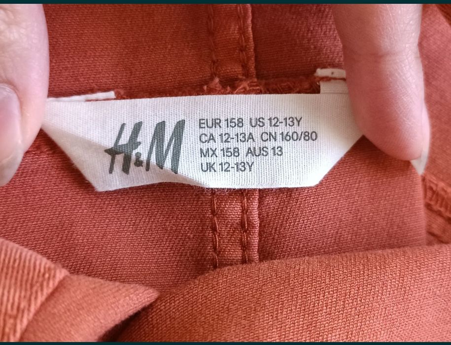Сарафан H&M на р.152-158, джинс, котон