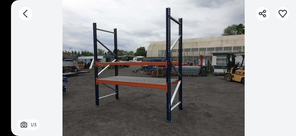 Regał paletowy magazynowy regały paletowe Sprzedaż Skup regałów !!!