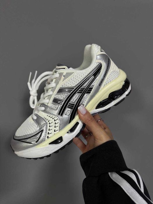 Кросівки Asics Gel-Kayano 14 White - Silver premium | Кроссовки Асикс жіночі