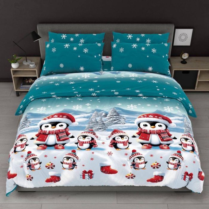 Новорічна Постільна білизна Бязь Голд люкс