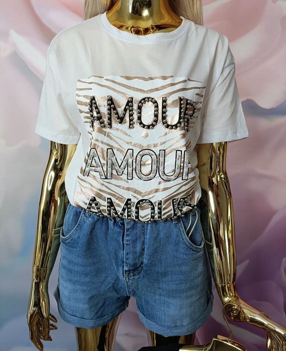 Spodenki szorty Msara jeans pas gumka