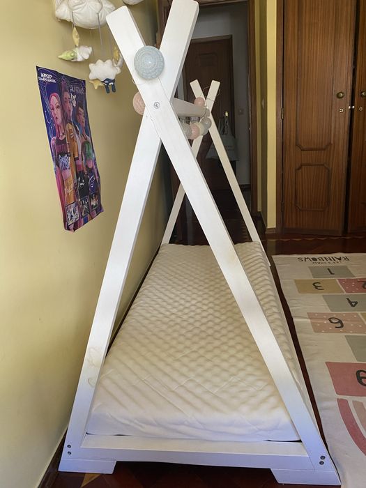 Cama teepee para crianças