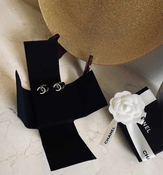 Серьги Chanel оригинал