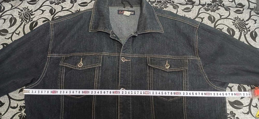 Котоновая черная куртка 350гр