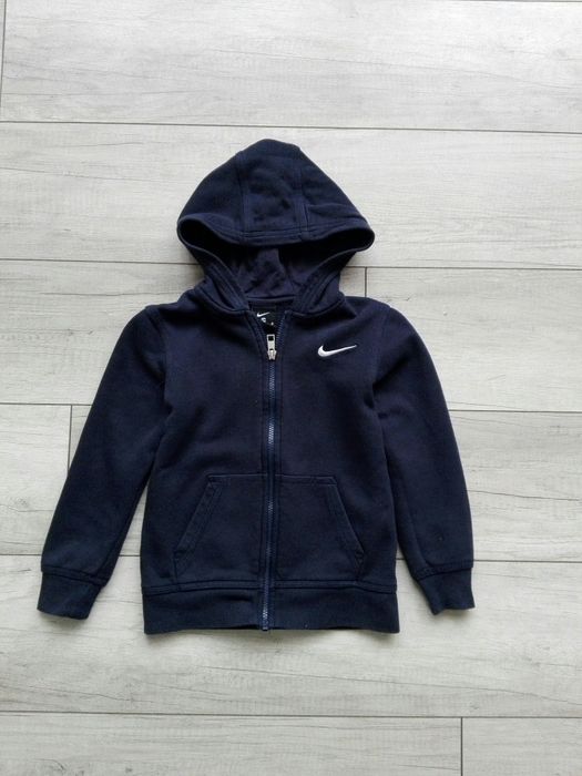 Nike oryginalne rozpinana granatowa bluza rozm 110-116