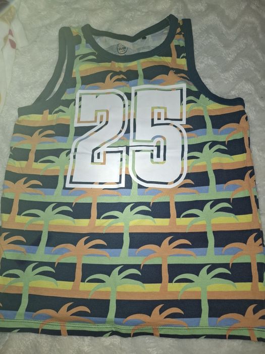 Koszulka chłopięca bez rękawów