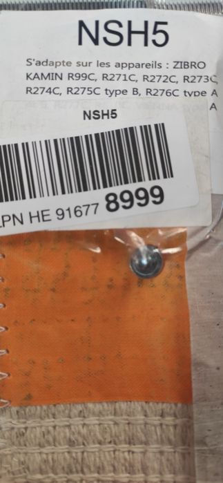 Knot pieca piecyka naftowego zibro kamin Webber różne rozmiary mèche