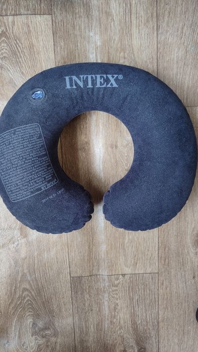 Надувна подушка підголовник Intex