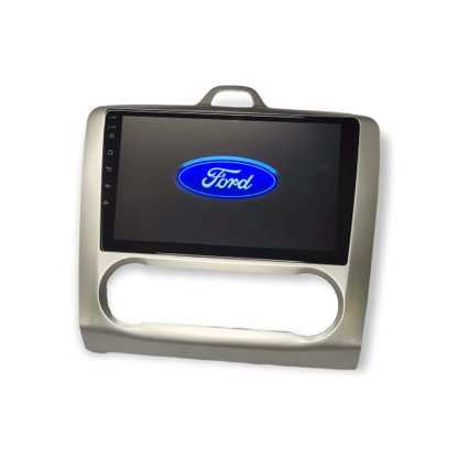 Rádio 2 DIN FORD Focus mk2 mk3 - AC Automático Android 13 Wifi GPS