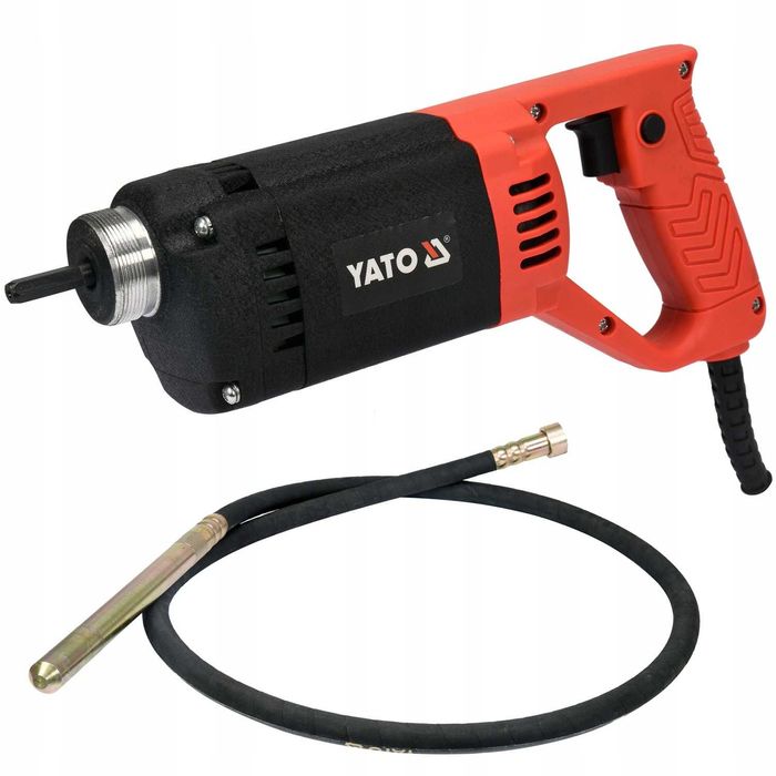 Wibrator do betonu YATO 1200W – Buława 3 metry, Średnica 35mm
