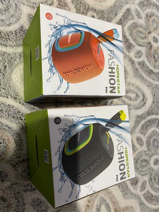 Портативна bluetooth колонка Hopestar p66 з світломузикою та TWS