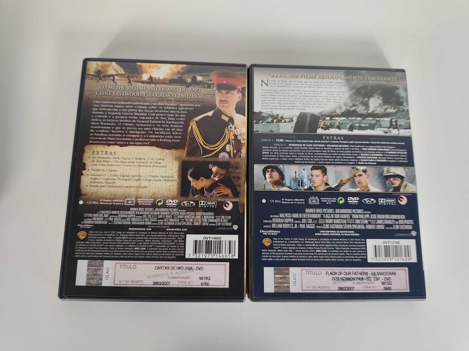 Edição Coleccionador: Flags of Our Fathers + Cartas de Iwo Jima