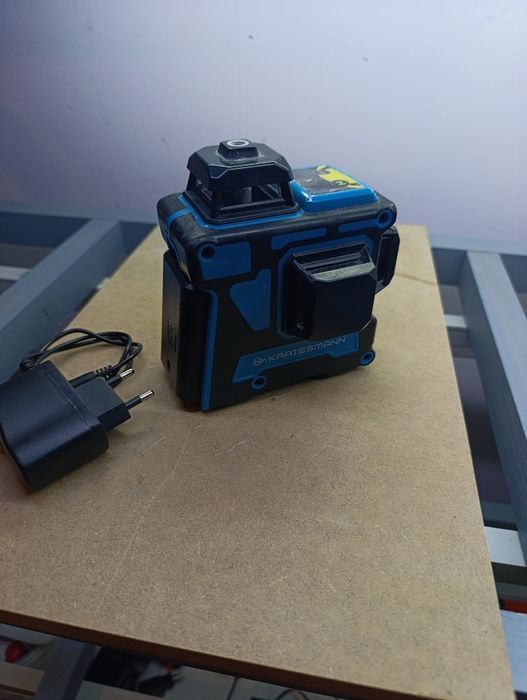 3D нивелир лазерный уровень зелёный луч