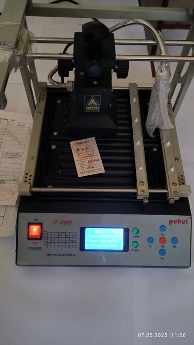 Паяльный комплекс PUHUI R-890 для ремонту ноутбуків, ЭБУ Tesla Асіків