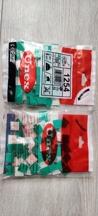 Самоклеючі кріплення 19х19 UNEX 1254 - 100шт