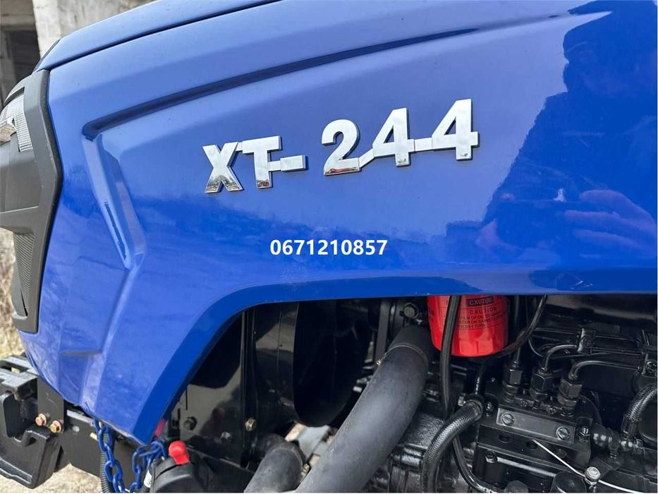 Мінітрактор Форте ХT-244 з редукторним мостом КПП 6+2 Доставка безкоштовна під ваш двір гарантія сервіс є кредитування відео огляд перед відправкою
