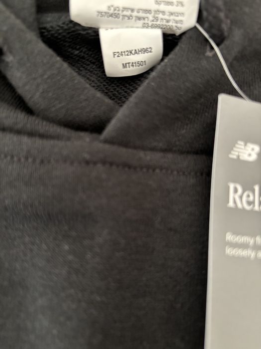 Худі  New balance  Sports Essentials    S   M  L   ОРИГІНАЛ