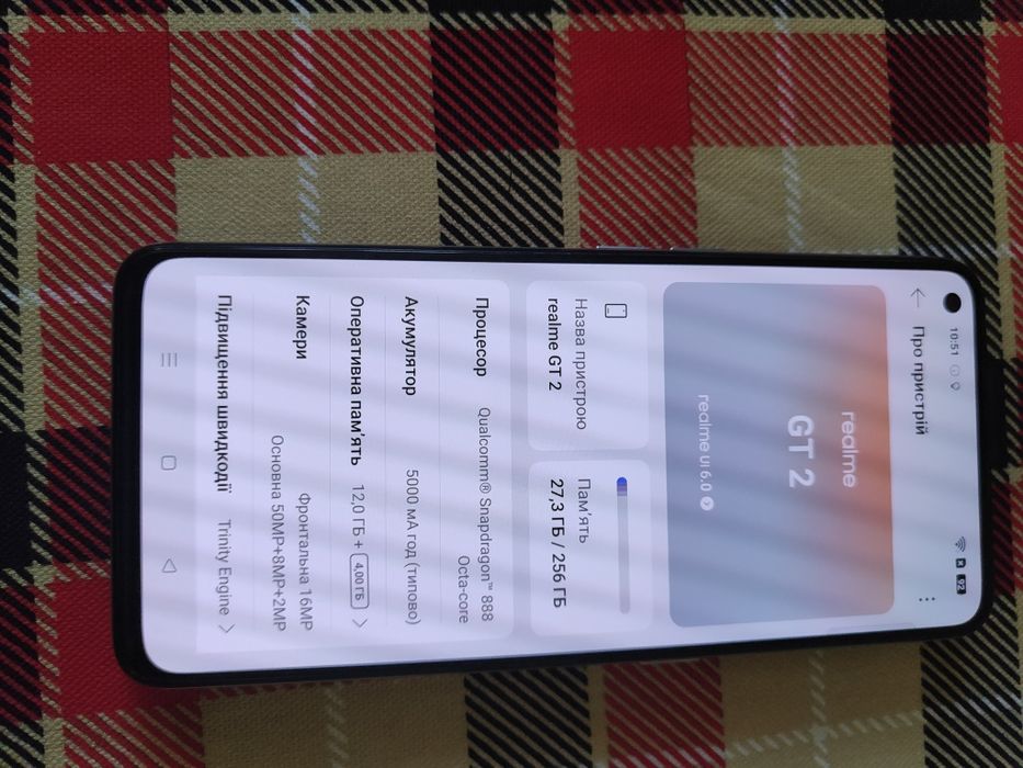 Realme GT 2, 12/256, як новий,андроїд 15
