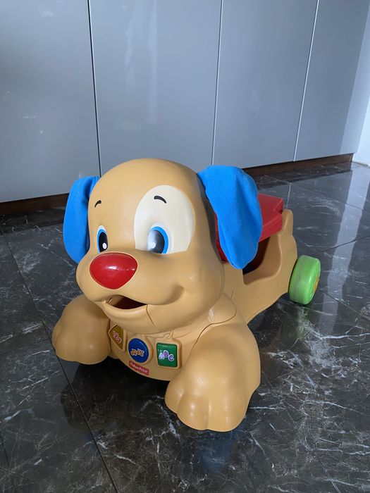 Jezdzik pchacz piesek fisher price